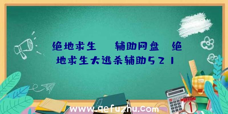 「绝地求生aug辅助网盘」|绝地求生大逃杀辅助521